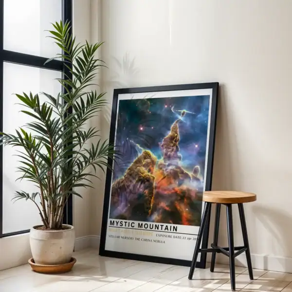 Alternative view of Mysctıc Nasa Çekim Uzay Tablosu