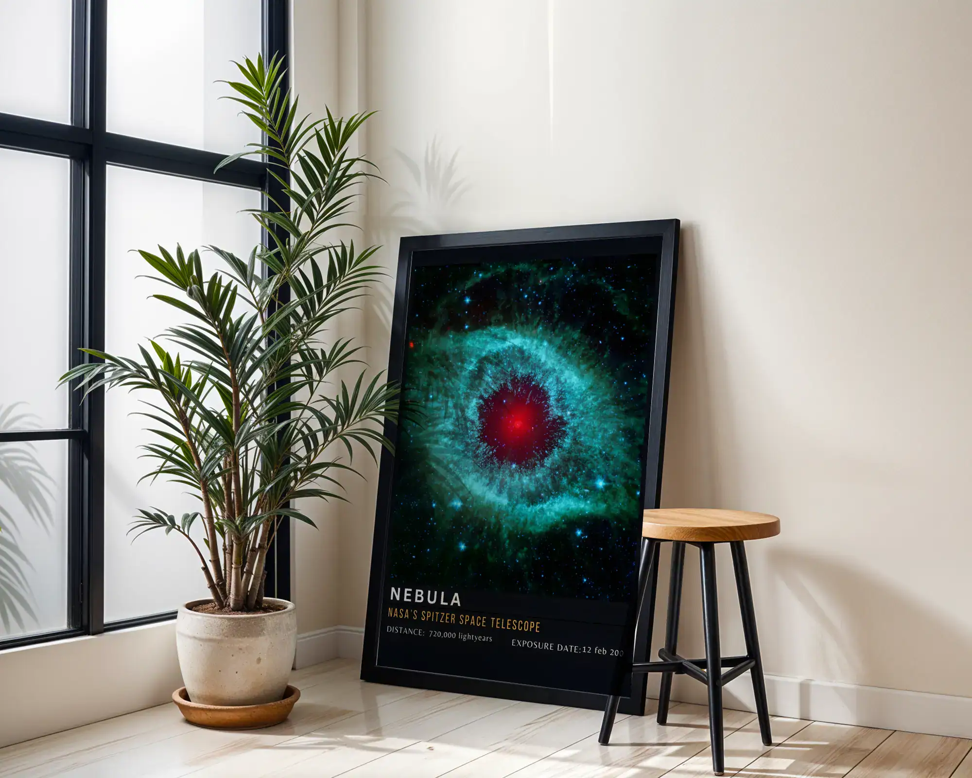 Nebula Nasa Çekim Uzay Tablosu - Görsel 3