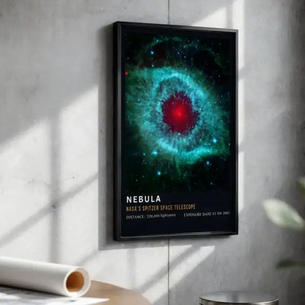 Alternative view of Nebula Nasa Çekim Uzay Tablosu