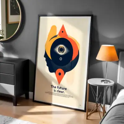 Renkli Göz Detay Tablo