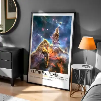 Mysctıc Nasa Çekim Uzay Tablosu