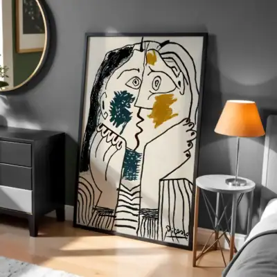 Çift Modern Art Tablo