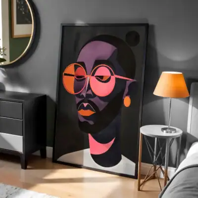 Black Men Pembe Detay Tasarım