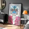 Aslan Gözlük Detay Modern Tasarım Tablo