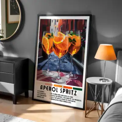 Aperol Spritz Cocktail Tablo