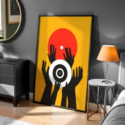 El ve Plak Tablosu Sarı Detay Tablo