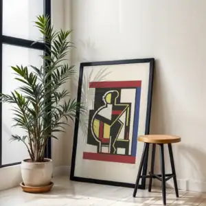 Alternative view of Maximalist Pastel Renkli Tasarım Tablo