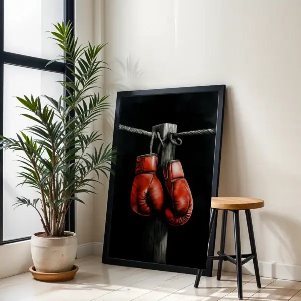 Alternative view of 2’li Boks Eldivenleri Dekoratif Tablo