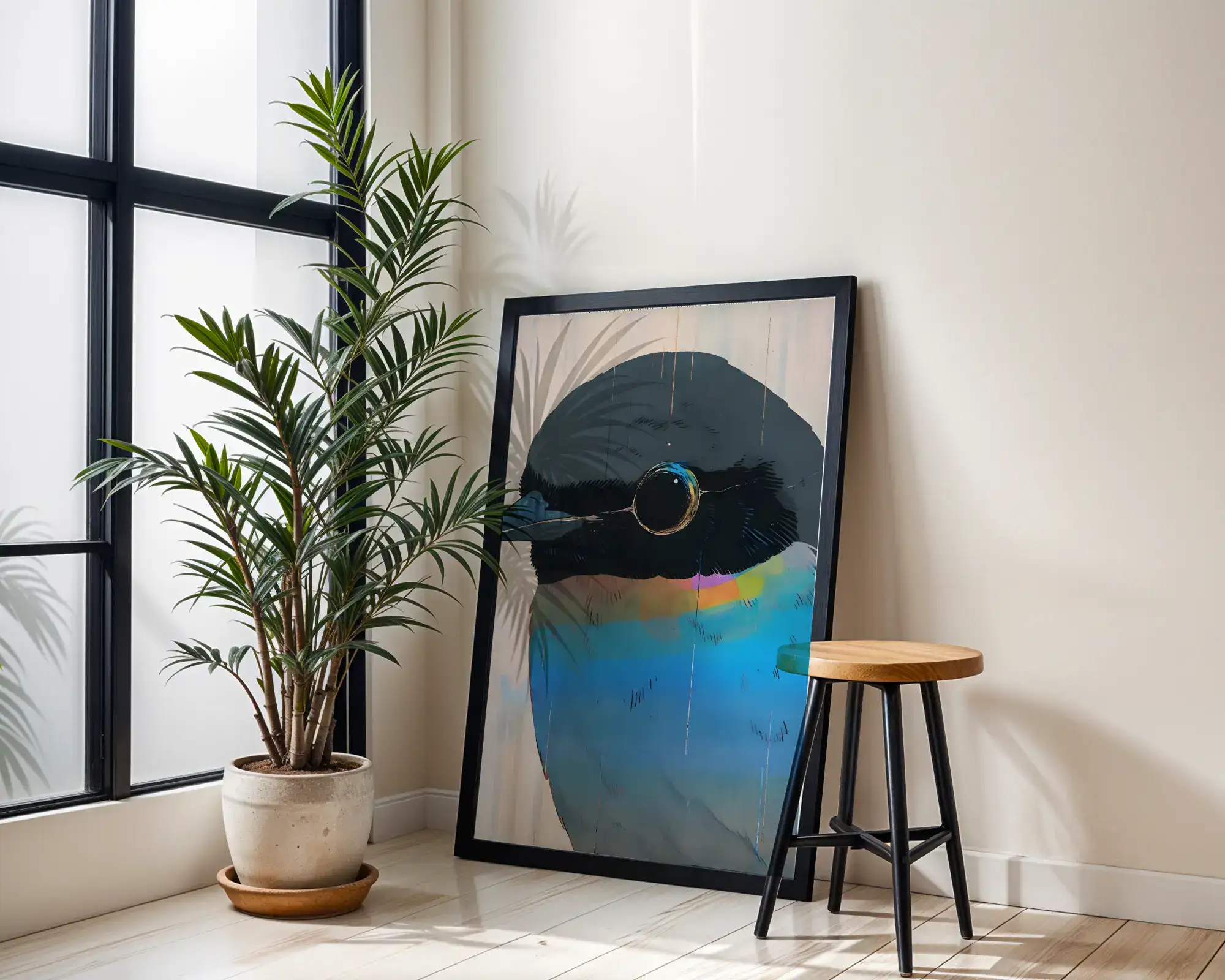 Dekoratif Kuş Tablosu - Görsel 2