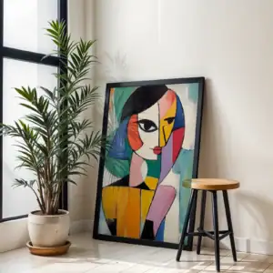 Alternative view of Renkli Göz Detay Tasarım Tablo