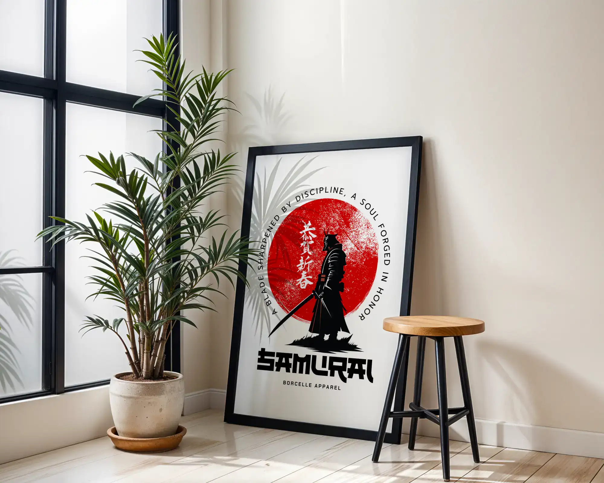 Dekoratif Samurai Tablosu - Görsel 2