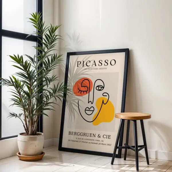 Alternative view of Picasso Tarzı Dekoratif Tablo