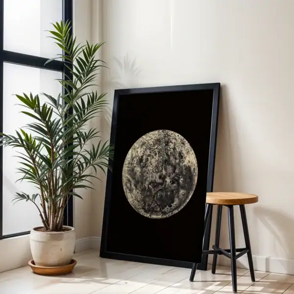 Alternative view of Ay Dekoratif Tablo