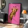 Zürafa Dekoratif Tablo
