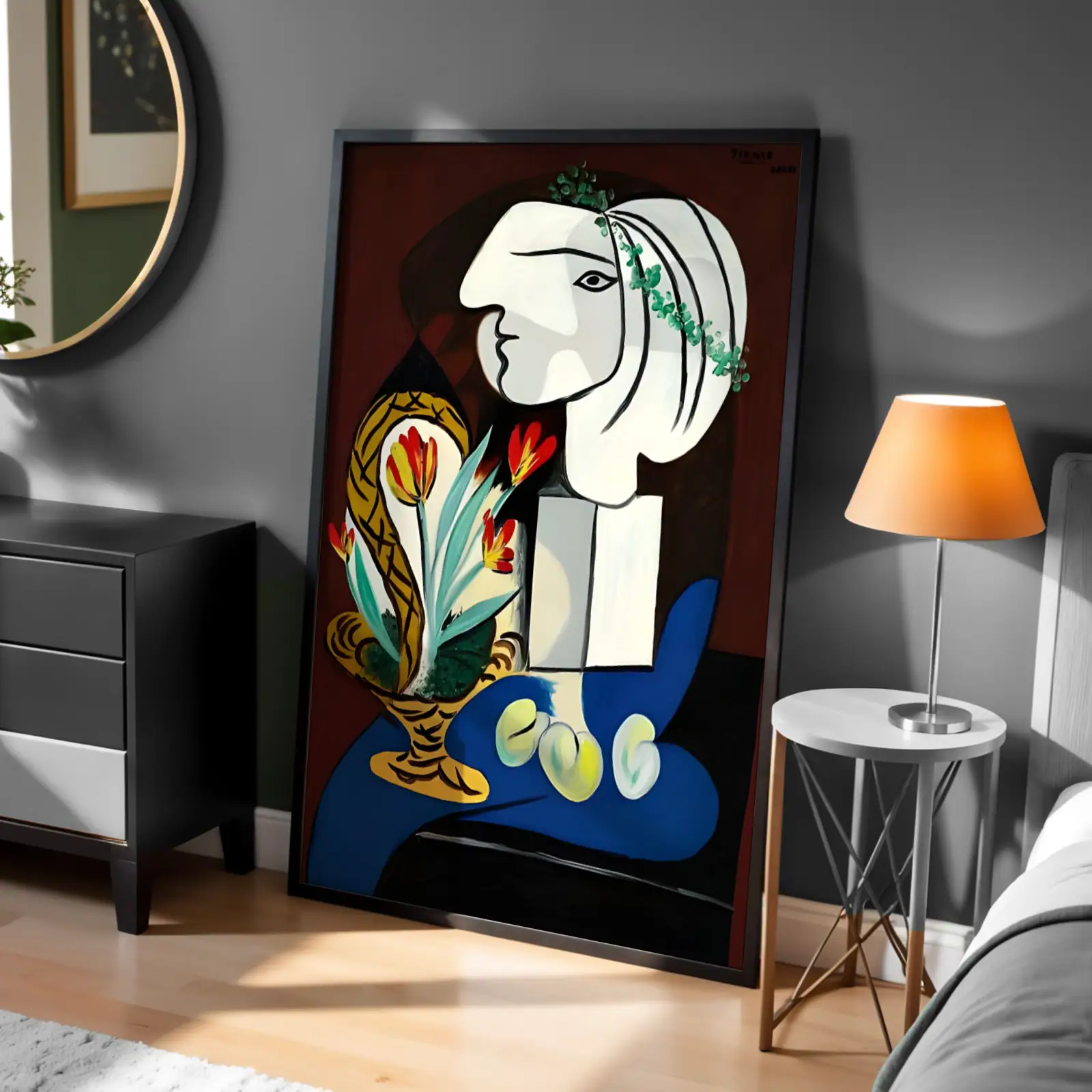 Renkli Sanatsal Dekoratif Tablo