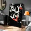 Renkli Kuşlar Dekoratif Tablo