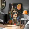 Maximalist Kadın Dekoratif Tablo