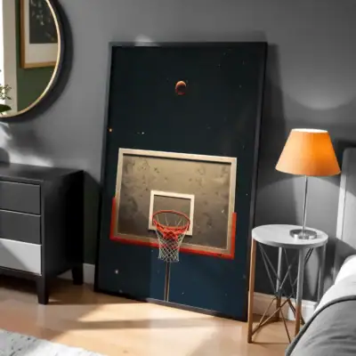 Basketbol Potası Dekoratif Tablo