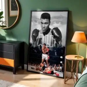 Muhammed Ali Dekoratif Tablo