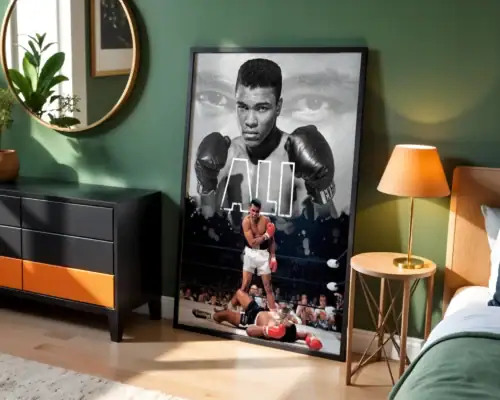 Muhammed Ali Dekoratif Tablo