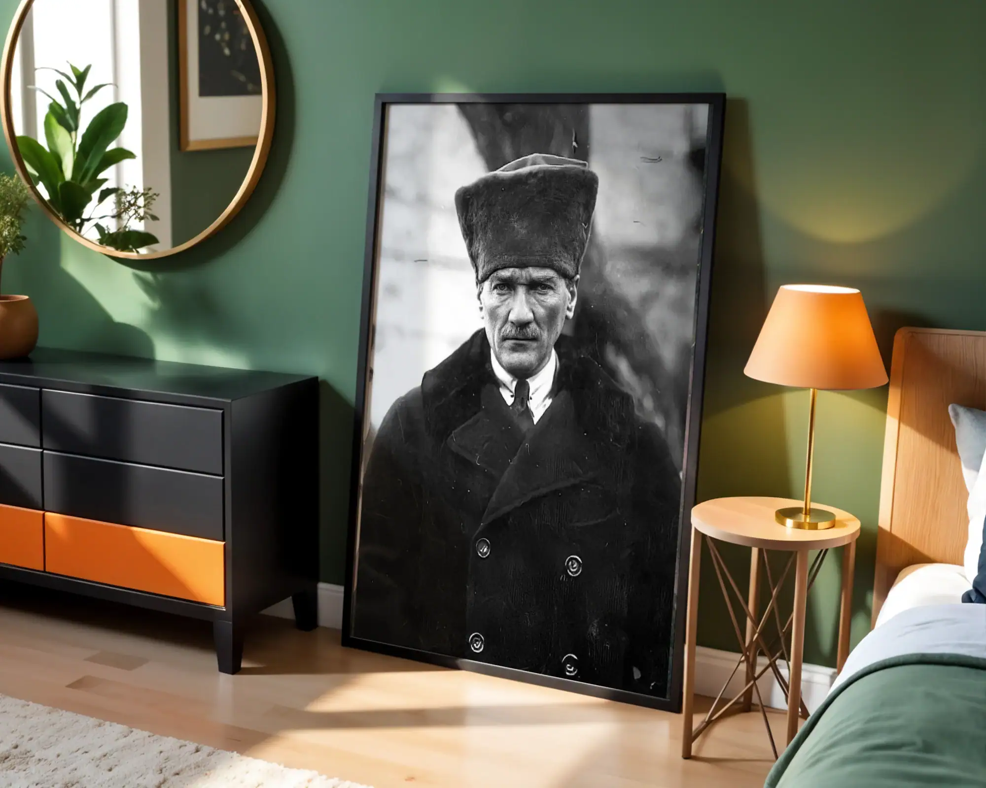 Gazi Mustafa Kemal Atatürk Tablosu - Görsel 2