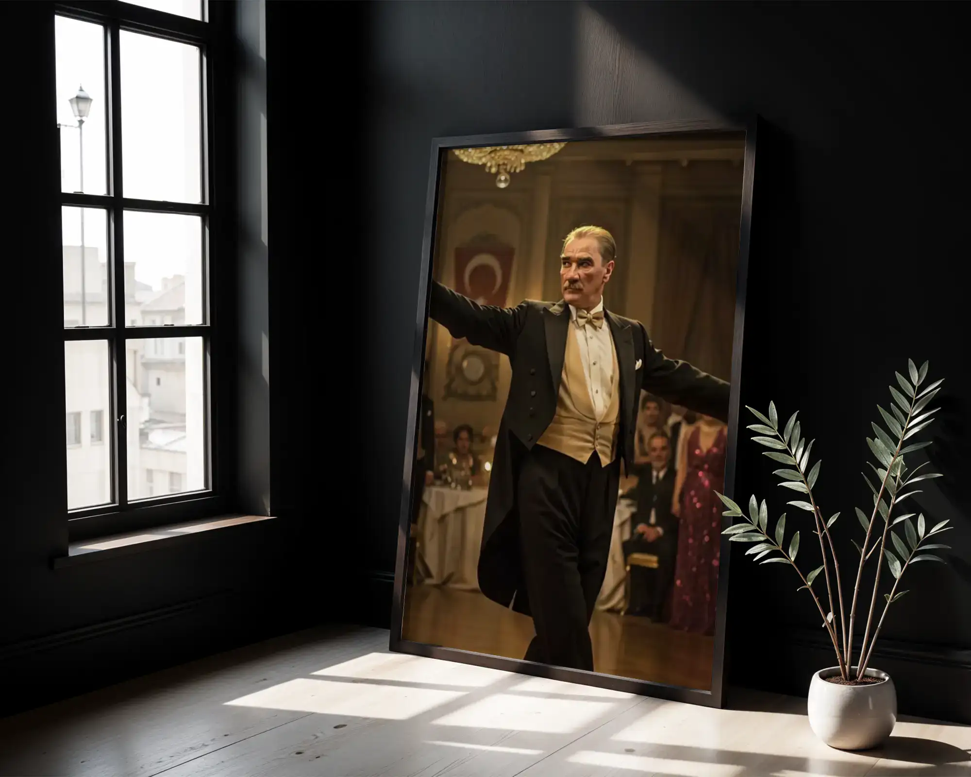 Gazi Mustafa Kemal Atatürk Tablosu - Görsel 3