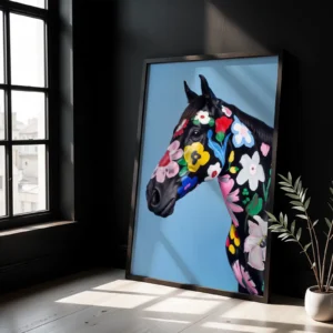 Alternative view of Dekoratif At Figürü Renkli