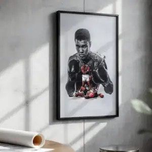 Alternative view of Muhammed Ali Dekoratif Tablo