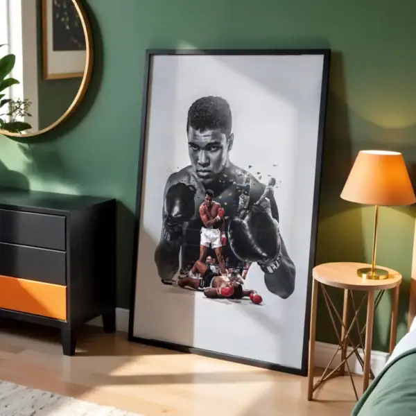 Muhammed Ali Dekoratif Tablo