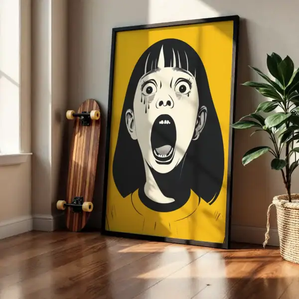 Alternative view of Ağlayan Çocuk Dekoratif Tablo