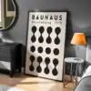 Bauhaus Sergisi 1919 Boho Dekoratif Tablo