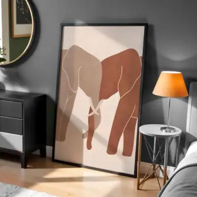 Birleşen Yürekler Dekoratif Tablo