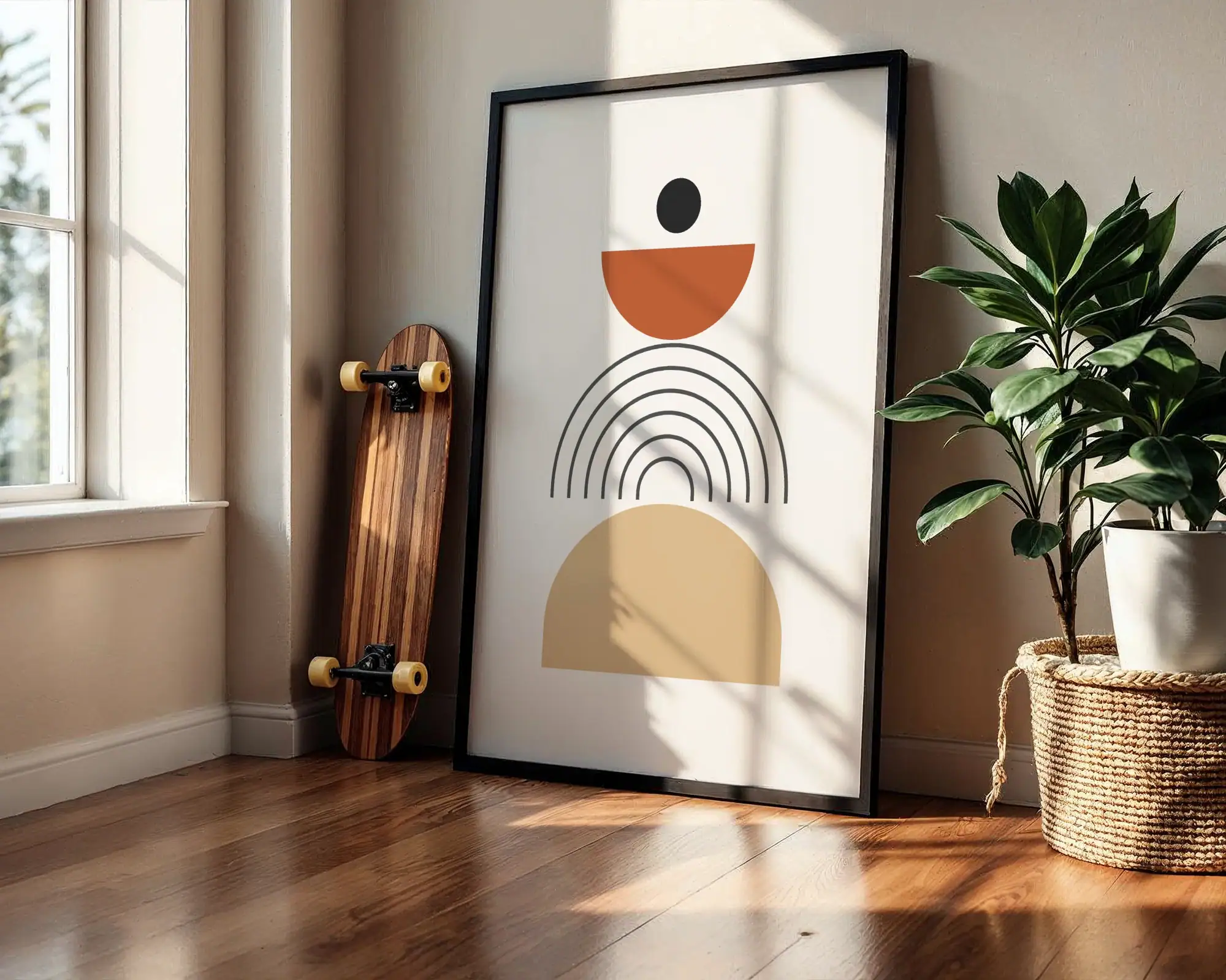 Boho Denge ve Estetik Dekoratif Tablo - Görsel 2
