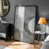 Boho Kontur Detay Dekoratif Tablo