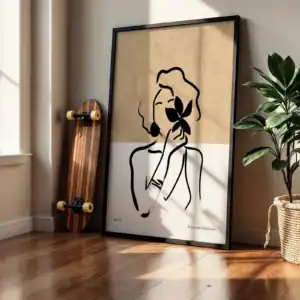 Alternative view of Boho Sanat ve Zaman Dekoratif Tablo