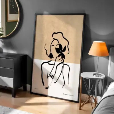 Boho Sanat ve Zaman Dekoratif Tablo