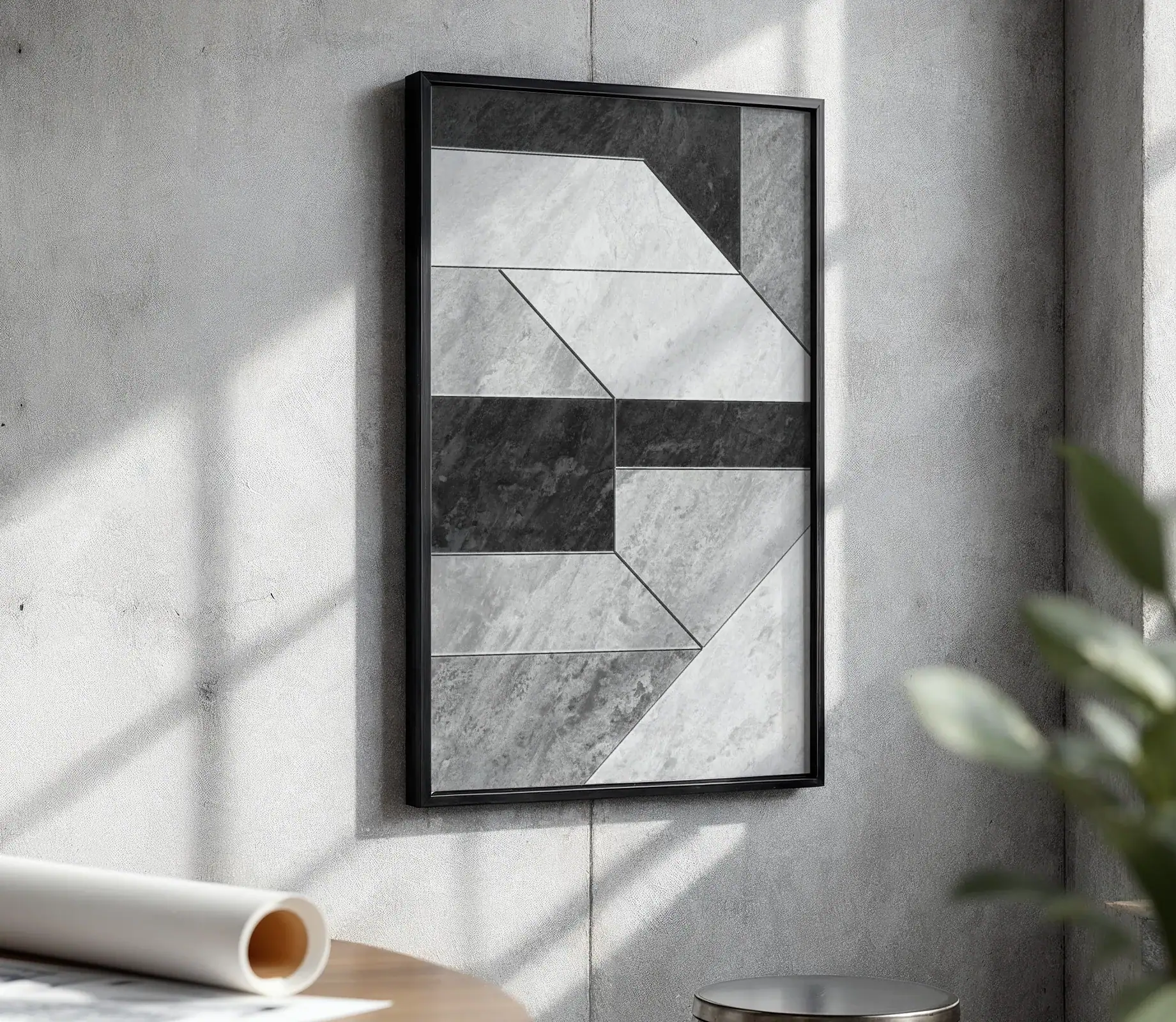 Boho Simetri Dekoratif Tablo - Görsel 4