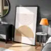 Boho Zıtlıklar Yolu Dekoratif Tablo