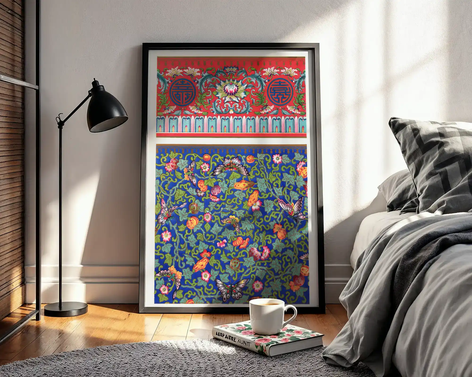 Çiçekler Doğal Güç Dekoratif Tablo - Görsel 3