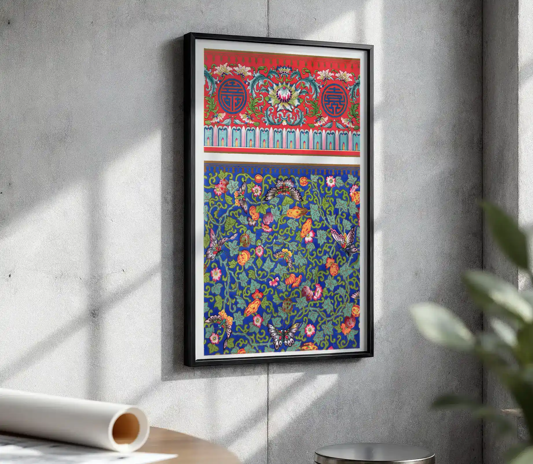 Çiçekler Doğal Güç Dekoratif Tablo - Görsel 4