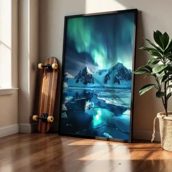 Alternative view of Doğa Işıkları Dekoratif Tablo