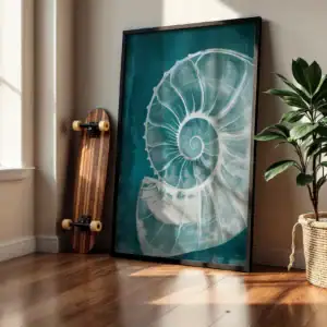 Alternative view of Doğanın Deseni, Sade Zarafet Dekoratif Tablo