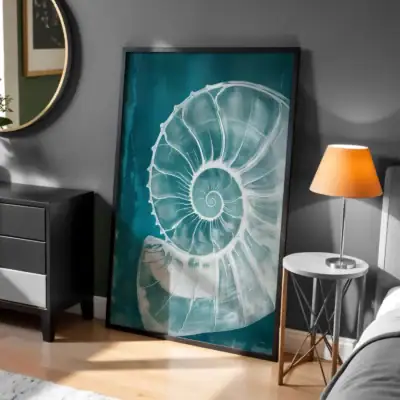 Doğanın Deseni, Sade Zarafet Dekoratif Tablo