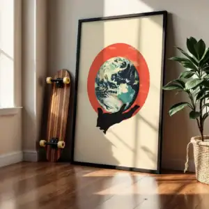 Alternative view of Dünya Tasarım Dekoratif Tablo