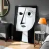 Figür Tasarım Dekoratif Tablo