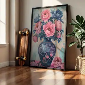 Alternative view of Güzellikler Çiçekleri, Doğanın Renki Dekoratif Tablo