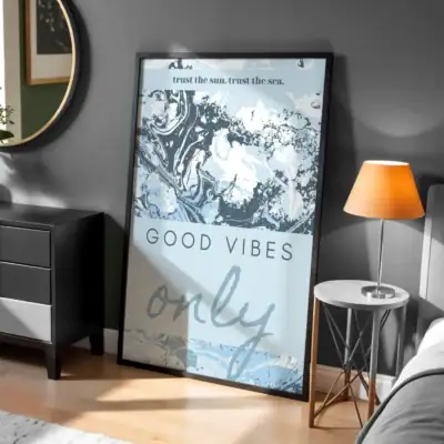 İyi Enerji Soyut Sanat Dekoratif Tablo