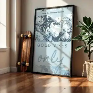 Alternative view of İyi Enerji Soyut Sanat Dekoratif Tablo