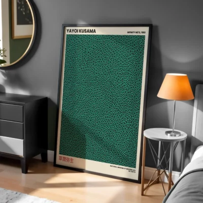 Kusama Yayoi Infinity Nets Deseni Dekoratif Tablo