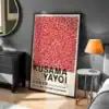 Kusama Yayoi Kırmızı Noktalar Dekoratif Tablo